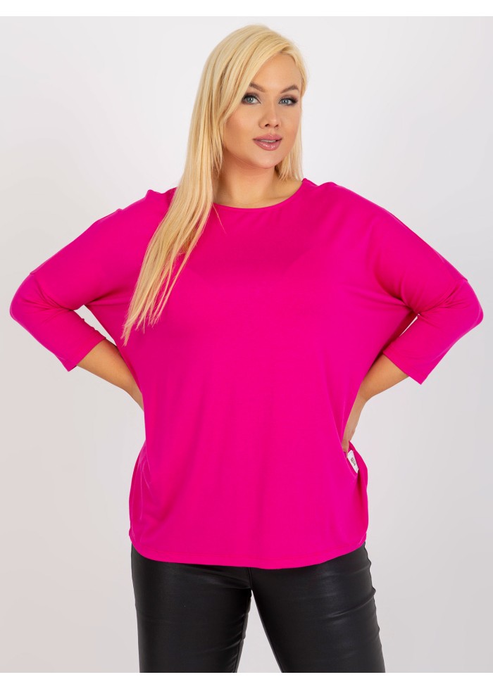 Tmavopúdrovo ružové tričko