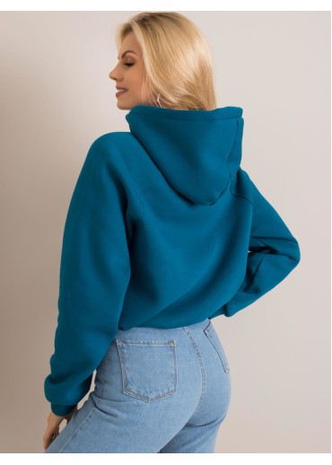 Zelená mikina s kapucňou