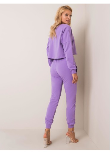 Fialová tepláková súprava