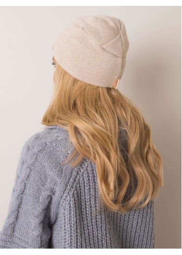 Béžovo hnedá čiapka