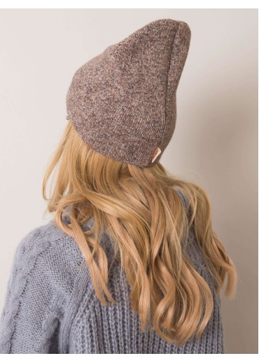 Béžovo hnedá čiapka