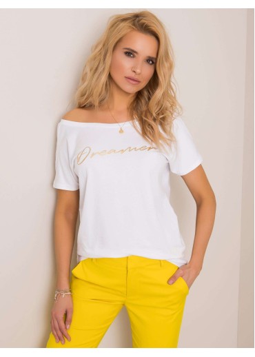 Biele tričko s potlačou
