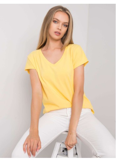 Žlté basic tričko
