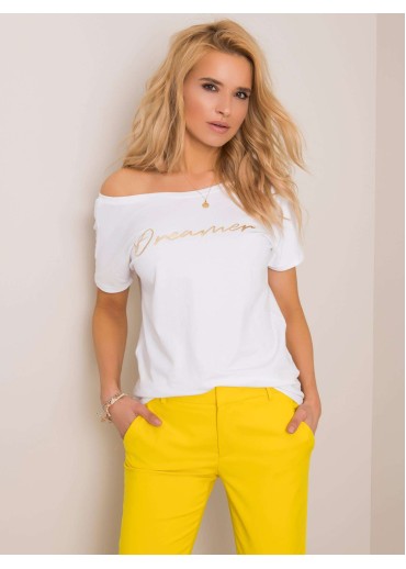 Biele tričko s potlačou