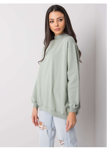 Zelená oversize mikina
