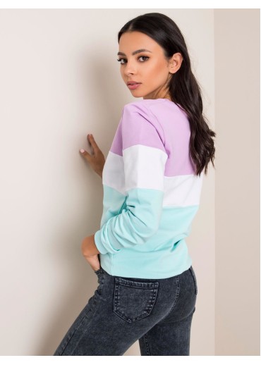 Fialová basic mikina