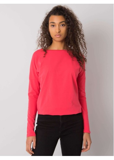 Koralovo ružové tričko s dlhým rukávom