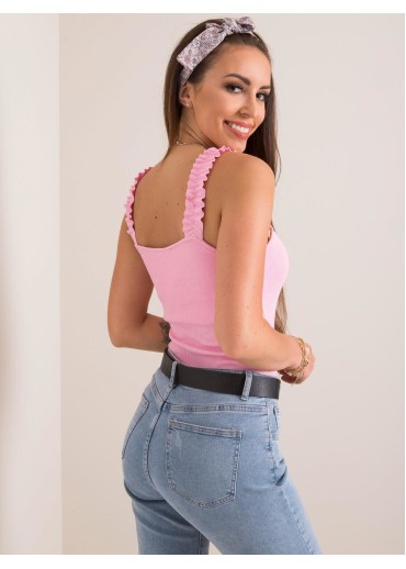 Ružový top