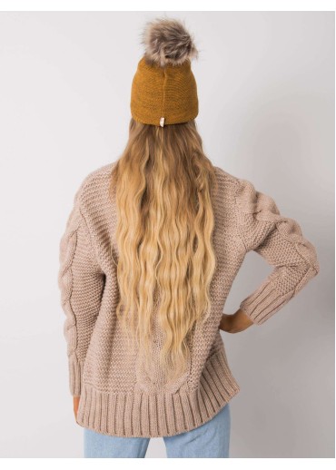 Púdrovo ružová čiapka