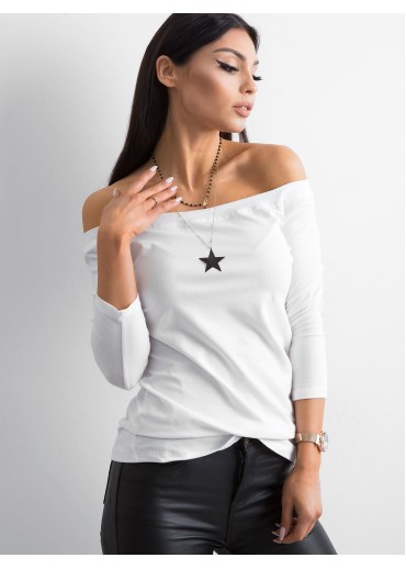 Biele carmen tričko