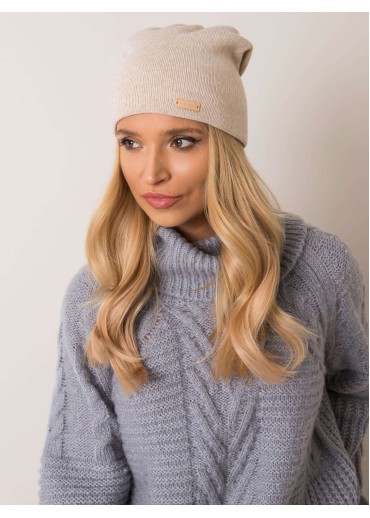 Béžovo hnedá čiapka