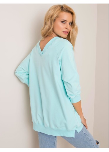 Svetlozelená mikina