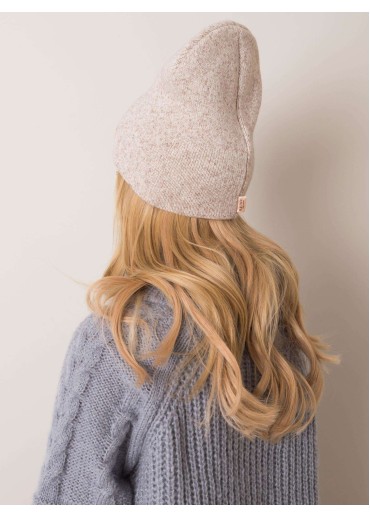 Béžovo hnedá čiapka