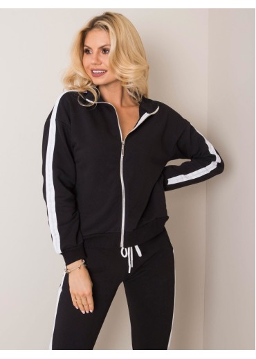 Čierna tepláková súprava