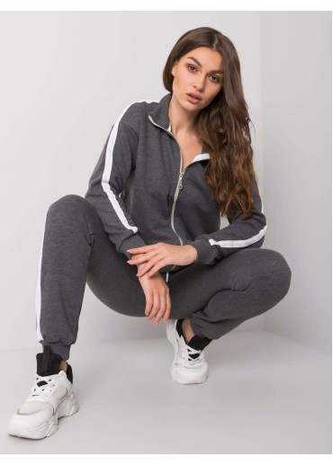 Sivá tepláková súprava