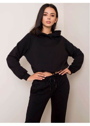 Čierna tepláková súprava