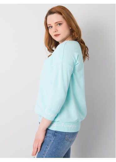 Svetlozelená mikina