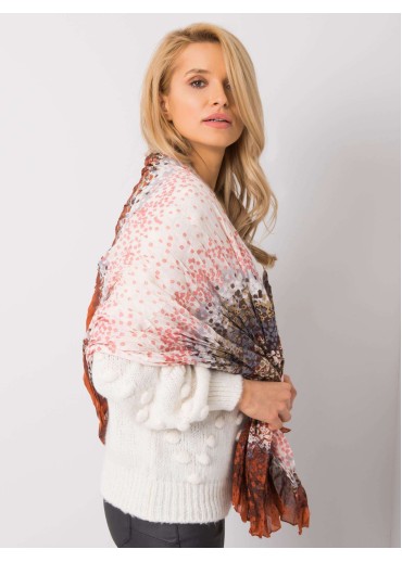 Karamelovo hnedá šatka