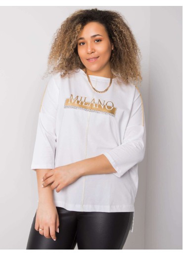 Biele tričko s potlačou