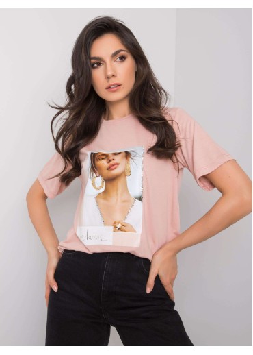 Biele bavlnené tričko