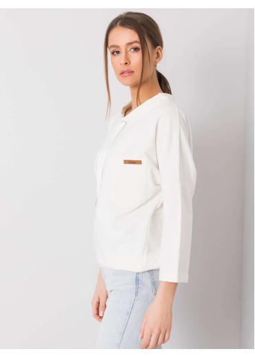 Smotanovo biela mikina