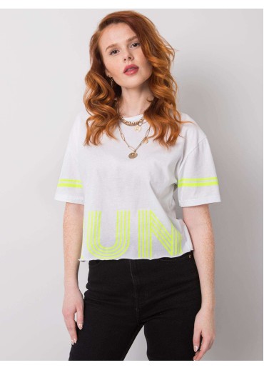 Biele tričko s potlačou