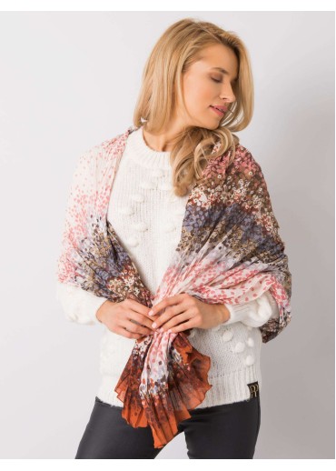 Karamelovo hnedá šatka