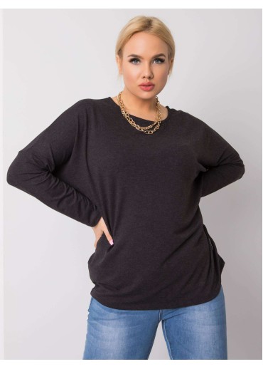 Grafitovo sivé tričko