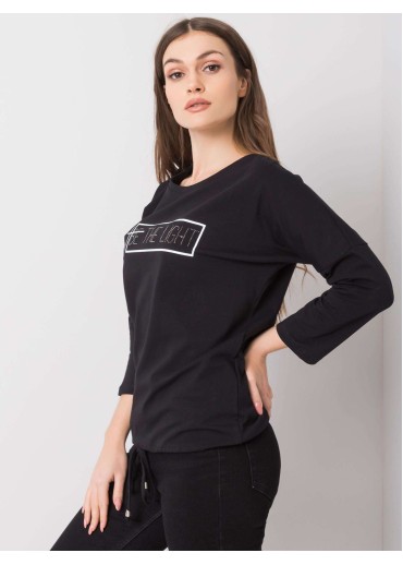 Čierne tričko s potlačou