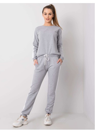 Sivá tepláková súprava