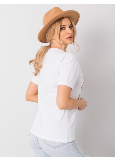 Biele tričko s potlačou