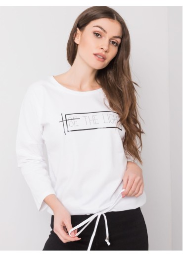 Biele tričko s potlačou