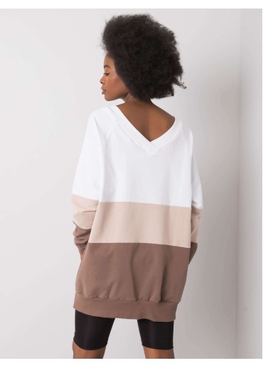 Karamelovo hnedá mikina