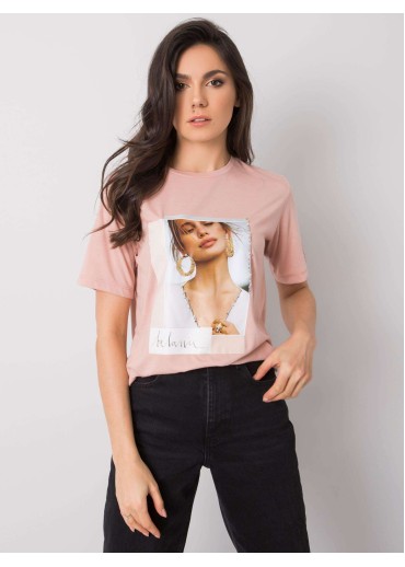 Biele bavlnené tričko