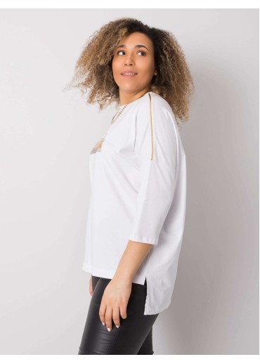 Biele tričko s potlačou