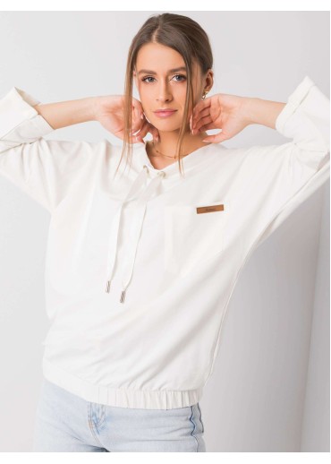 Smotanovo biela mikina