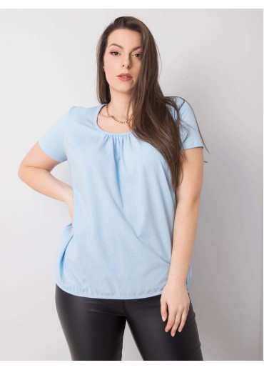 Svetlomodré tričko