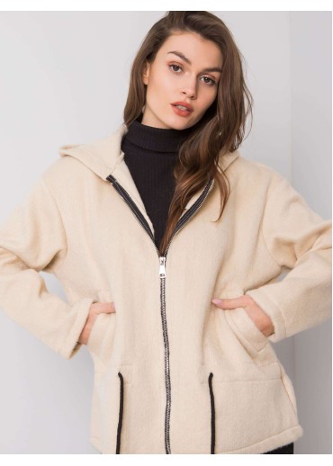 Bordovo červená mikina s kapucňou