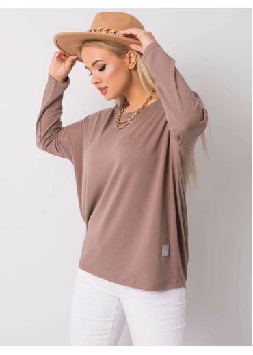 Béžovo hnedé tričko