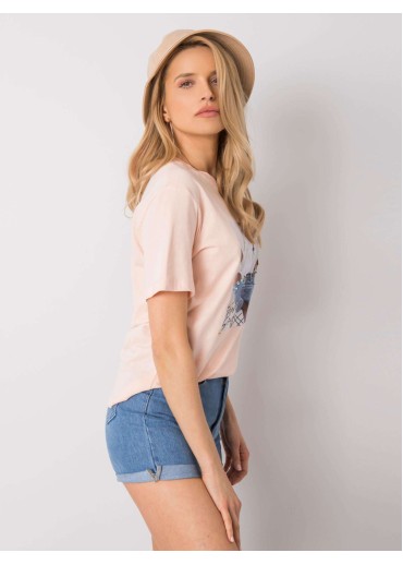 Čierne bavlnené tričko