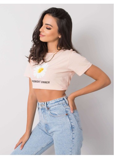 Biele bavlnené tričko