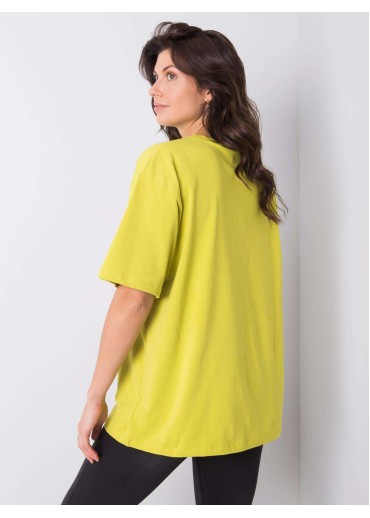 Žlté basic tričko