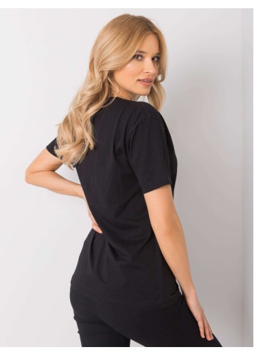 Čierne tričko s potlačou