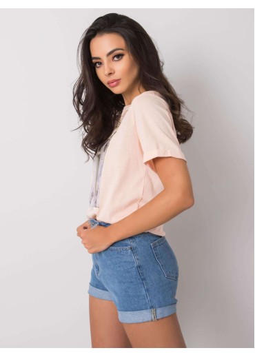 Biele bavlnené tričko