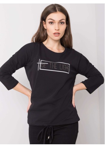 Čierne tričko s potlačou