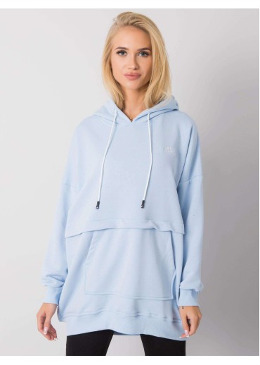 Tmavozelená mikina s kapucňou