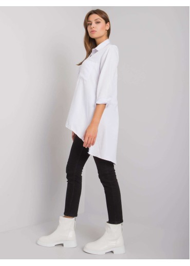 Biela predĺžená košeľa