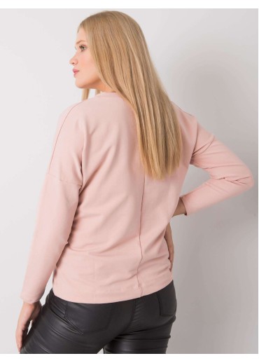 Tmavopúdrovo ružové one size tričko