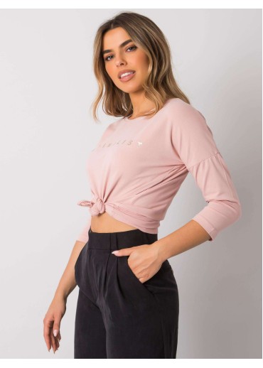 Tmavopúdrovo ružové tričko