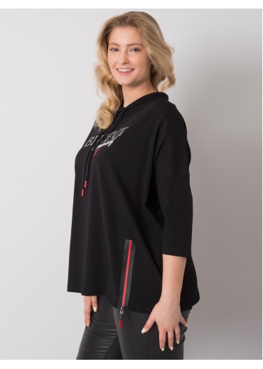 Čierne tričko s potlačou